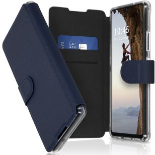 Accezz Xtreme Wallet Booktype Samsung Galaxy A42 - Donkerblauw