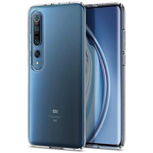 Spigen Liquid Air Backcover Xiaomi Mi 10 (Pro) - Zwart