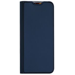 Dux Ducis Slim Softcase Booktype Xiaomi Mi 10 (Pro) - Donkerblauw