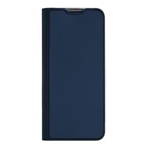Dux Ducis Slim Softcase Booktype Motorola Moto E7 - Donkerblauw