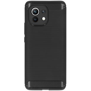 Brushed Backcover Xiaomi Mi 11 - Zwart