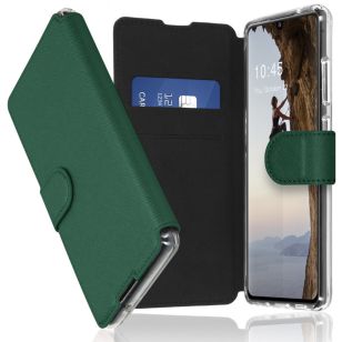 Accezz Xtreme Wallet Bookcase Galaxy A50 / A30s - Donkergroen