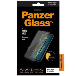 PanzerGlass Anti-Bacterial Case Friendly Screenprotector Nokia XR20 - Zwart