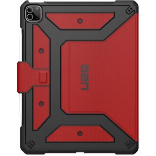 UAG Metropolis Bookcase iPad Pro 12.9 (2022) / Pro 12.9 (2021) - Rood