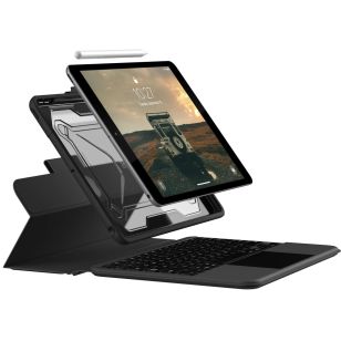 UAG Rugged Bluetooth Keyboard iPad 10.2 (2019 / 2020 / 2021) - Zwart