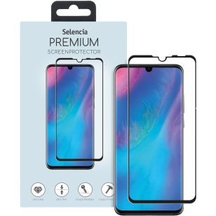 Selencia Gehard Glas Premium Screenprotector Huawei P30 Lite - Zwart