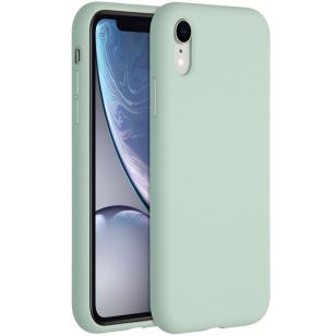 Accezz Liquid Silicone Backcover iPhone Xr - Sky Blue