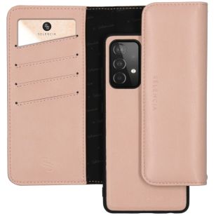 Selencia Uitneembare Vegan Lederen Clutch Galaxy A52(s) (5G/4G)