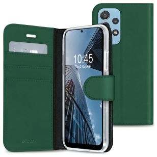 Accezz Wallet Softcase Bookcase Samsung Galaxy A72 - Groen