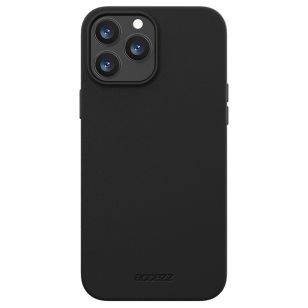 Accezz Leather Backcover met MagSafe iPhone 13 Pro - Zwart