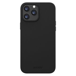 Accezz Leather Backcover met MagSafe iPhone 13 Pro Max - Zwart