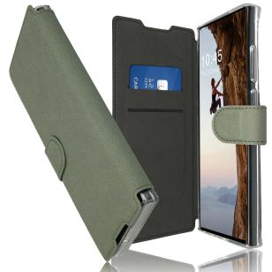 Accezz Xtreme Wallet Bookcase Samsung Galaxy S23 Ultra - Lichtgroen