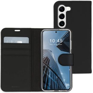 Accezz Industry Packaged Wallet Softcase Bookcase Samsung Galaxy S23 - Zwart