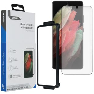 Accezz Glass Screenprotector + Applicator Samsung Galaxy S21 Ultra