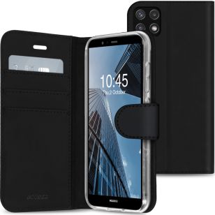 Accezz Wallet Softcase Booktype Samsung Galaxy A22 (5G) - Zwart