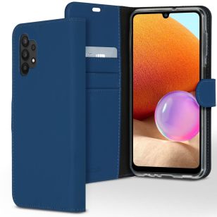 Accezz Wallet Softcase Bookcase Galaxy A32 (4G) - Donkerblauw
