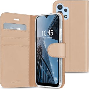Accezz Wallet Softcase Booktype Samsung Galaxy A32 (4G) - Goud