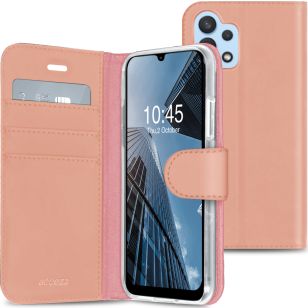 Accezz Wallet Softcase Booktype Samsung Galaxy A32 (4G) - Rosé Goud