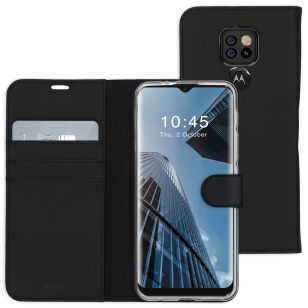 Accezz Wallet Softcase Booktype Motorola Moto E7 Plus / G9 Play - Zwart