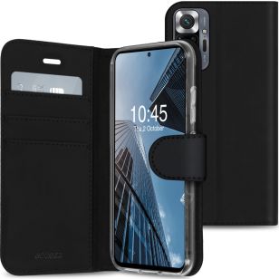 Accezz Wallet Softcase Bookcase Xiaomi Redmi Note 10 Pro - Zwart