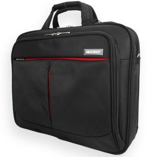 Accezz Classic Series Laptop Bag - Laptoptas - Geschikt voor laptops tot 17.3 inch - Zwart