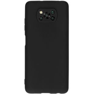 Accezz Color Backcover Xiaomi Poco X3 (Pro) - Zwart