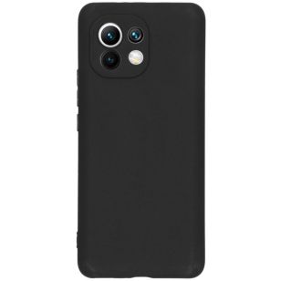 Accezz Color Backcover Xiaomi Mi 11 - Zwart