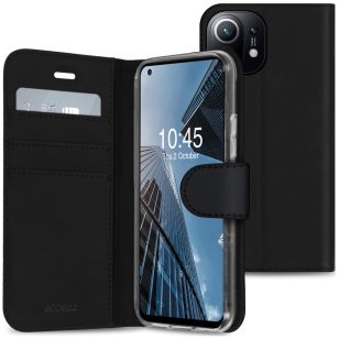 Accezz Wallet Softcase Booktype Xiaomi Mi 11 - Zwart