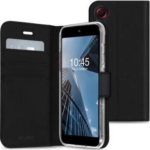 Accezz Wallet Softcase Booktype Samsung Galaxy Xcover 5 - Zwart