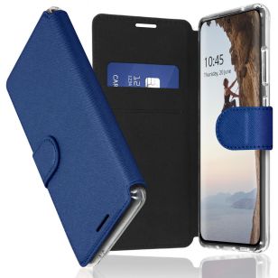 Accezz Xtreme Wallet Bookcase Samsung Galaxy S22 - Donkerblauw