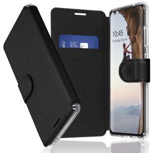 Accezz Xtreme Wallet Booktype Samsung Galaxy S22 Ultra - Zwart
