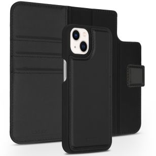Accezz Premium Leather 2 in 1 Wallet Bookcase iPhone 13 Mini - Zwart