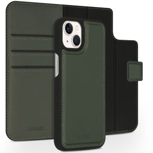 Accezz Premium Leather 2 in 1 Wallet Bookcase iPhone 13 - Groen