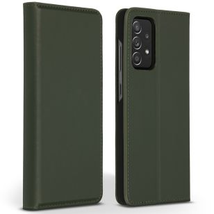 Accezz Premium Leather Slim Bookcase Samsung Galaxy A52(s) (5G/4G) - Groen
