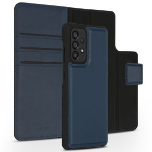 Accezz Premium Leather 2 in 1 Wallet Bookcase Samsung Galaxy A52(s) (5G/4G) - Donkerblauw