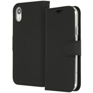 Accezz Industry Packaged Wallet Softcase Bookcase iPhone Xr - Zwart