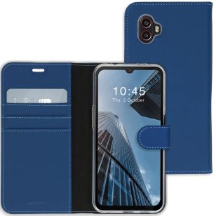 Accezz Wallet Softcase Booktype Samsung Galaxy Xcover 6 Pro - Donkerblauw