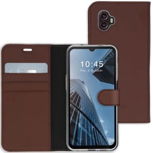 Accezz Wallet Softcase Booktype Samsung Galaxy Xcover 6 Pro - Bruin