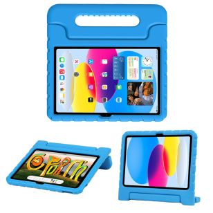 Accezz Kidsproof Backcover met handvat iPad 10 (2022) 10.9 inch - Blauw