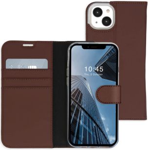 Accezz Wallet Softcase Booktype iPhone 14 - Bruin