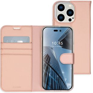 Accezz Wallet Softcase Booktype iPhone 14 Pro Max - Rosé Goud