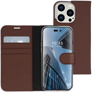Accezz Wallet Softcase Booktype iPhone 14 Pro Max - Bruin