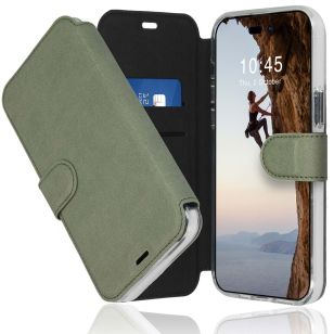 Accezz Xtreme Wallet Booktype iPhone 14 Pro - Lichtgroen