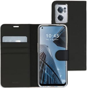 Accezz Wallet Softcase Bookcase OnePlus Nord CE 2 5G - Zwart