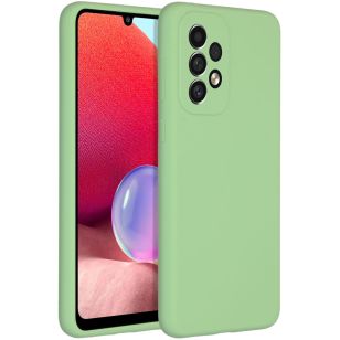 Accezz Liquid Silicone Backcover Samsung Galaxy A33 - Groen