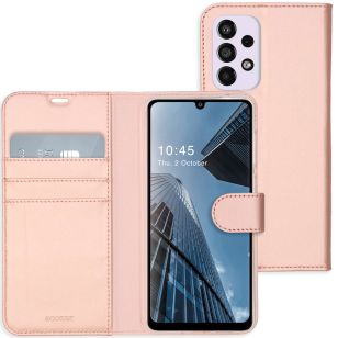 Accezz Wallet Softcase Booktype Samsung Galaxy A33 - Rosé Goud