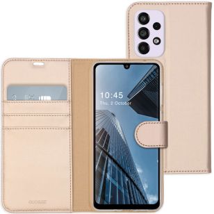 Accezz Wallet Softcase Booktype Samsung Galaxy A33 - Goud