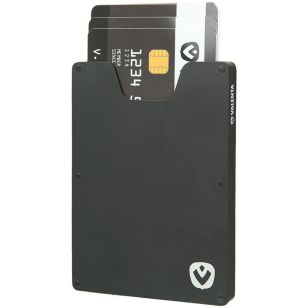 Valenta Card Case - Aluminium Black
