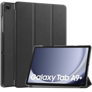 Accezz Trifold Bookcase Samsung Galaxy Tab A9 Plus - Zwart