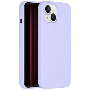 Accezz Liquid Silicone Backcover iPhone 15 - Paars